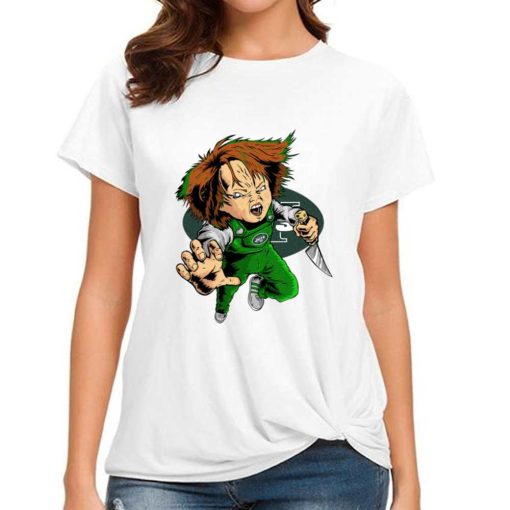 T Shirt Women DSBN396 Chucky Fans New York Jets T Shirt