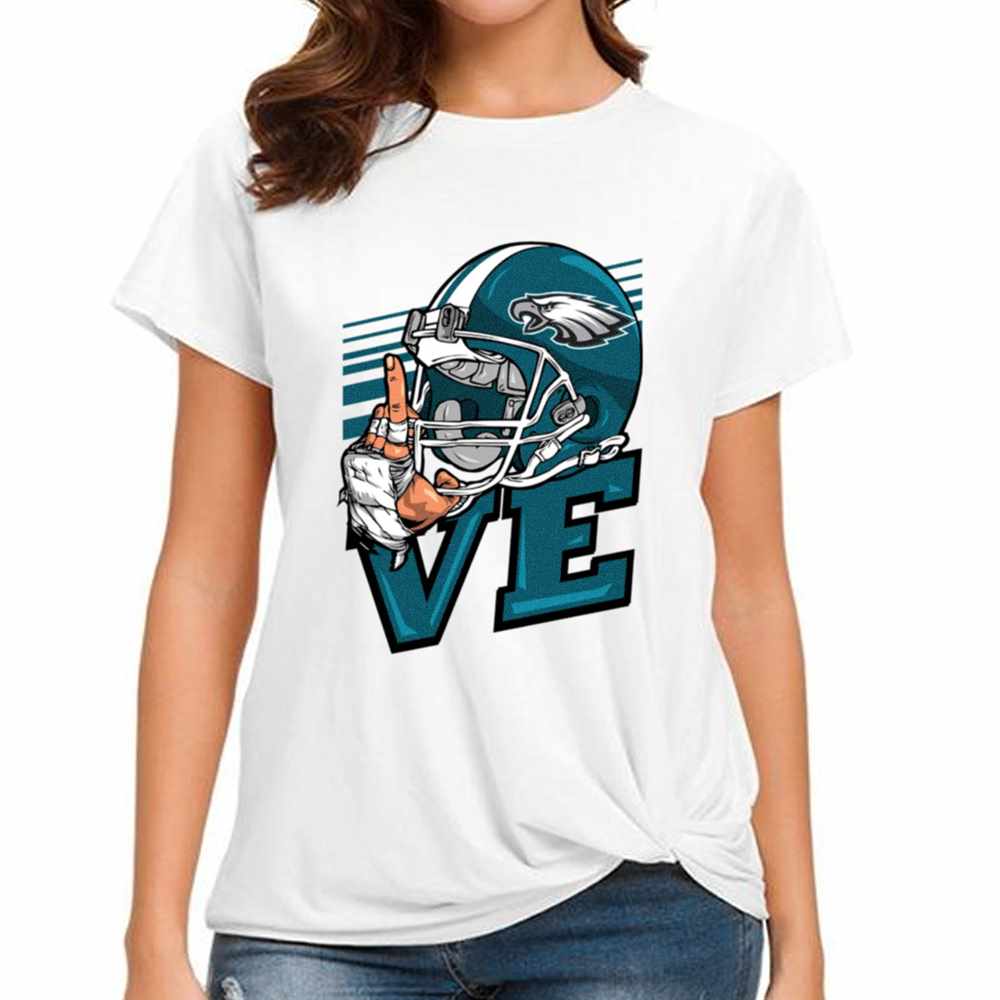 Love Sign Philadelphia Eagles T-Shirt