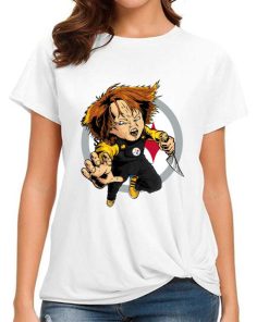 T Shirt Women DSBN421 Chucky Fans Pittsburgh Steelers T Shirt