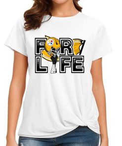 T Shirt Women DSBN422 For Life Helmet Flag Pittsburgh Steelers T Shirt