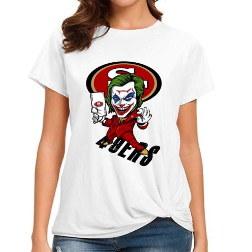 T Shirt Women DSBN441 Joker Smile San Francisco 49Ers T Shirt