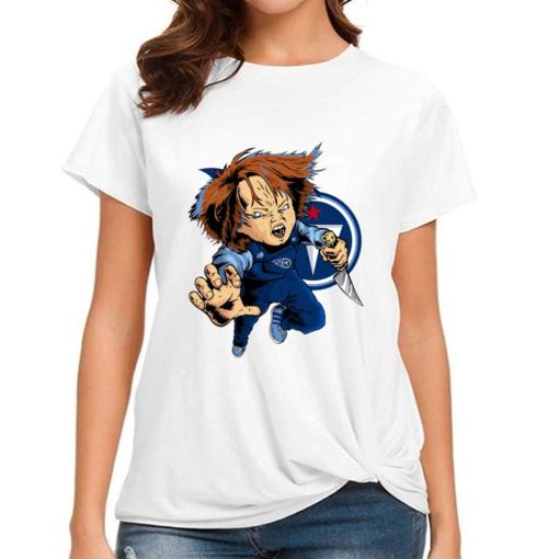 T Shirt Women DSBN491 Chucky Fans Tennessee Titans T Shirt