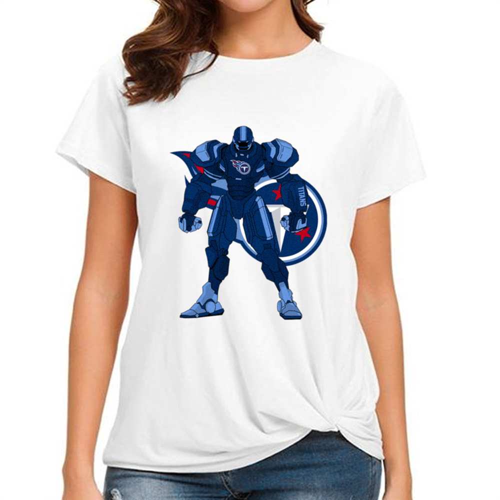 Transformer Robot Tennessee Titans T-Shirt