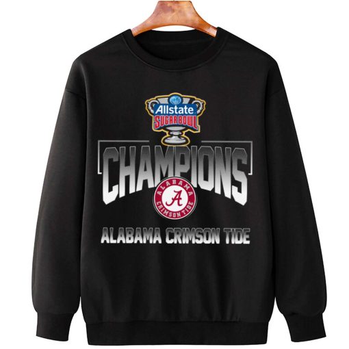 T Sweatshirt Hanging Alabama Crimson Tide Sugar Bowl Champions T Shirt