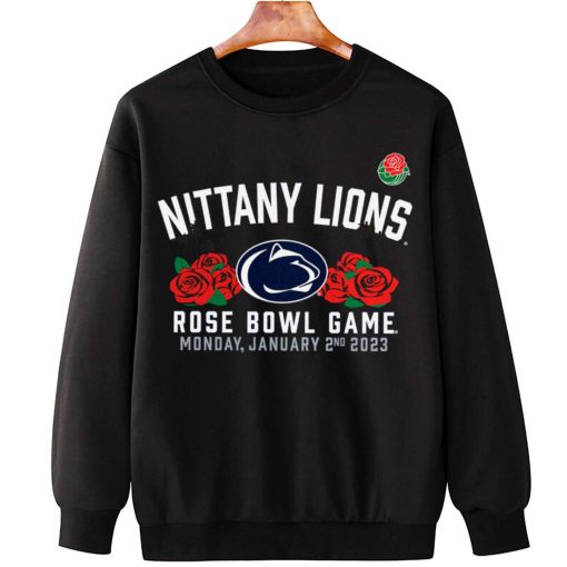 T Sweatshirt Hanging BOWLG04 Penn State Nittany Lions Rose Bowl Game 2023 T Shirt