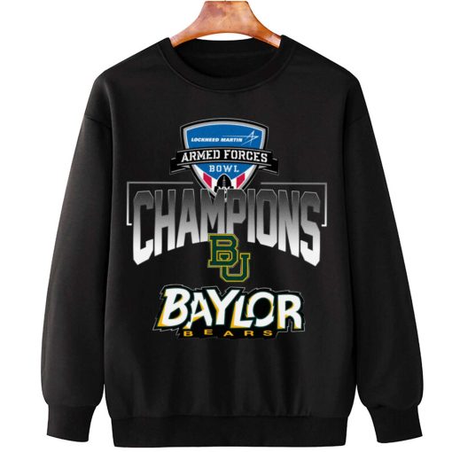 T Sweatshirt Hanging Baylor Bears Armed Forces Bowl Champions T Shirt