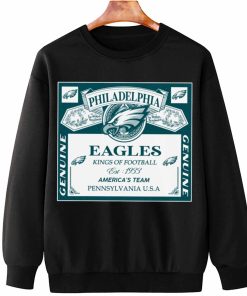 T Sweatshirt Hanging DSBEER26 Kings Of Football Funny Budweiser Genuine Philadelphia Eagles T Shirt