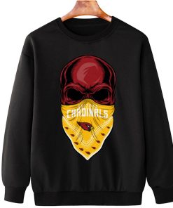 T Sweatshirt Hanging DSBN001 Skull Wear Bandana Arizona Cardinals T Shirt