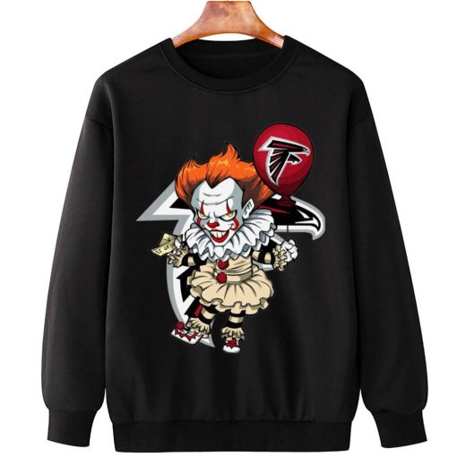 T Sweatshirt Hanging DSBN032 It Clown Pennywise Atlanta Falcons T Shirt