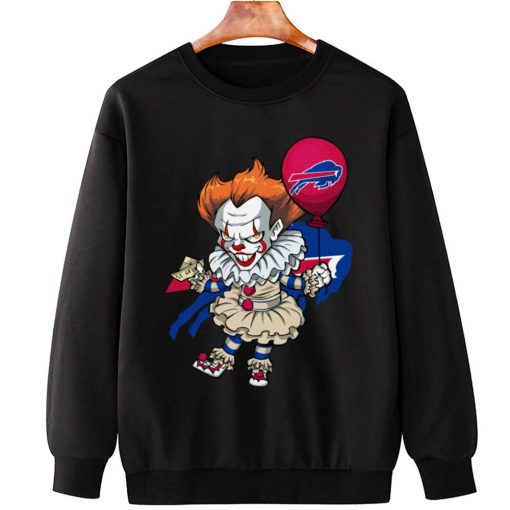 T Sweatshirt Hanging DSBN059 It Clown Pennywise Buffalo Bills T Shirt