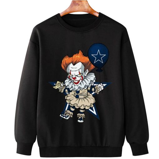 T Sweatshirt Hanging DSBN131 It Clown Pennywise Dallas Cowboys T Shirt