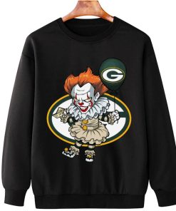 T Sweatshirt Hanging DSBN180 It Clown Pennywise Green Bay Packers T Shirt
