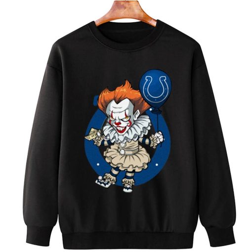 T Sweatshirt Hanging DSBN211 It Clown Pennywise Indianapolis Colts T Shirt