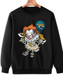 T Sweatshirt Hanging DSBN236 It Clown Pennywise Jacksonville Jaguars T Shirt