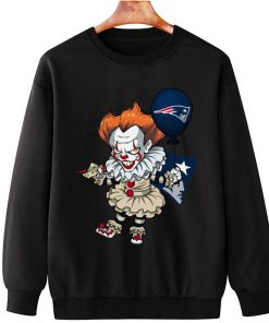 T Sweatshirt Hanging DSBN339 It Clown Pennywise New England Patriots T Shirt