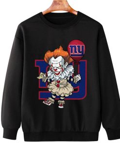 T Sweatshirt Hanging DSBN371 It Clown Pennywise New York Giants T Shirt