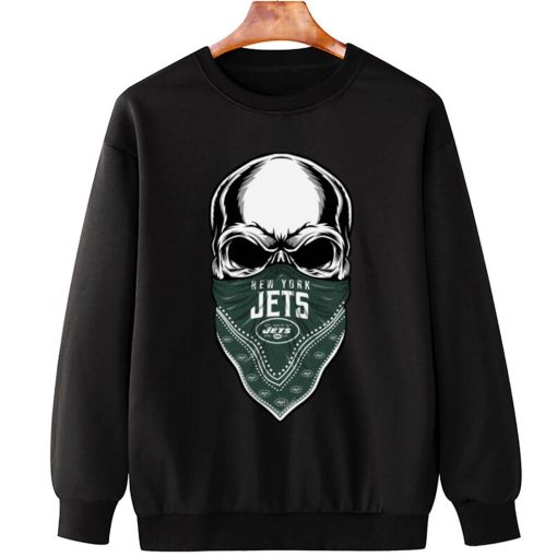 T Sweatshirt Hanging DSBN385 Punisher Skull New York Jets T Shirt 1