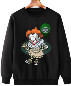 T Sweatshirt Hanging DSBN393 It Clown Pennywise New York Jets T Shirt