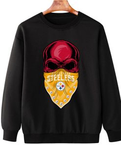 T Sweatshirt Hanging DSBN417 Punisher Skull Pittsburgh Steelers T Shirt 1