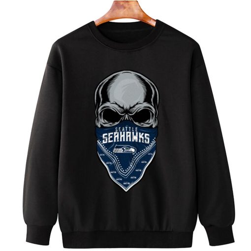 T Sweatshirt Hanging DSBN449 Punisher Skull Seattle Seahawks T Shirt 1