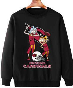 T Sweatshirt Hanging DSRM01 Rick And Morty Fans Play Football Arizona Cardinals