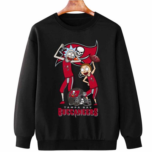 T Sweatshirt Hanging DSRM30 Rick And Morty Fans Play Football Tampa Bay Buccaneers
