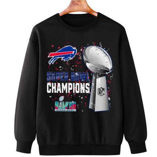 T Sweatshirt Hanging DSSB04 Buffalo Bills Super Bowl LVII 2023 Champions T Shirt