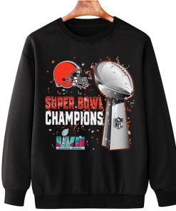T Sweatshirt Hanging DSSB08 Cleveland Browns Super Bowl LVII 2023 Champions T Shirt