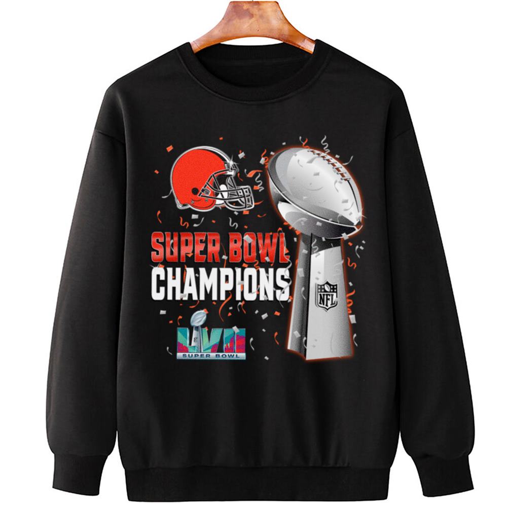 Cleveland Browns Super Bowl LVII 2023 Champions T-Shirt