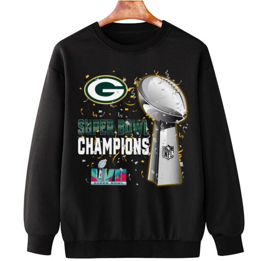 T Sweatshirt Hanging DSSB12 Green Bay Packers Super Bowl LVII 2023 Champions T Shirt