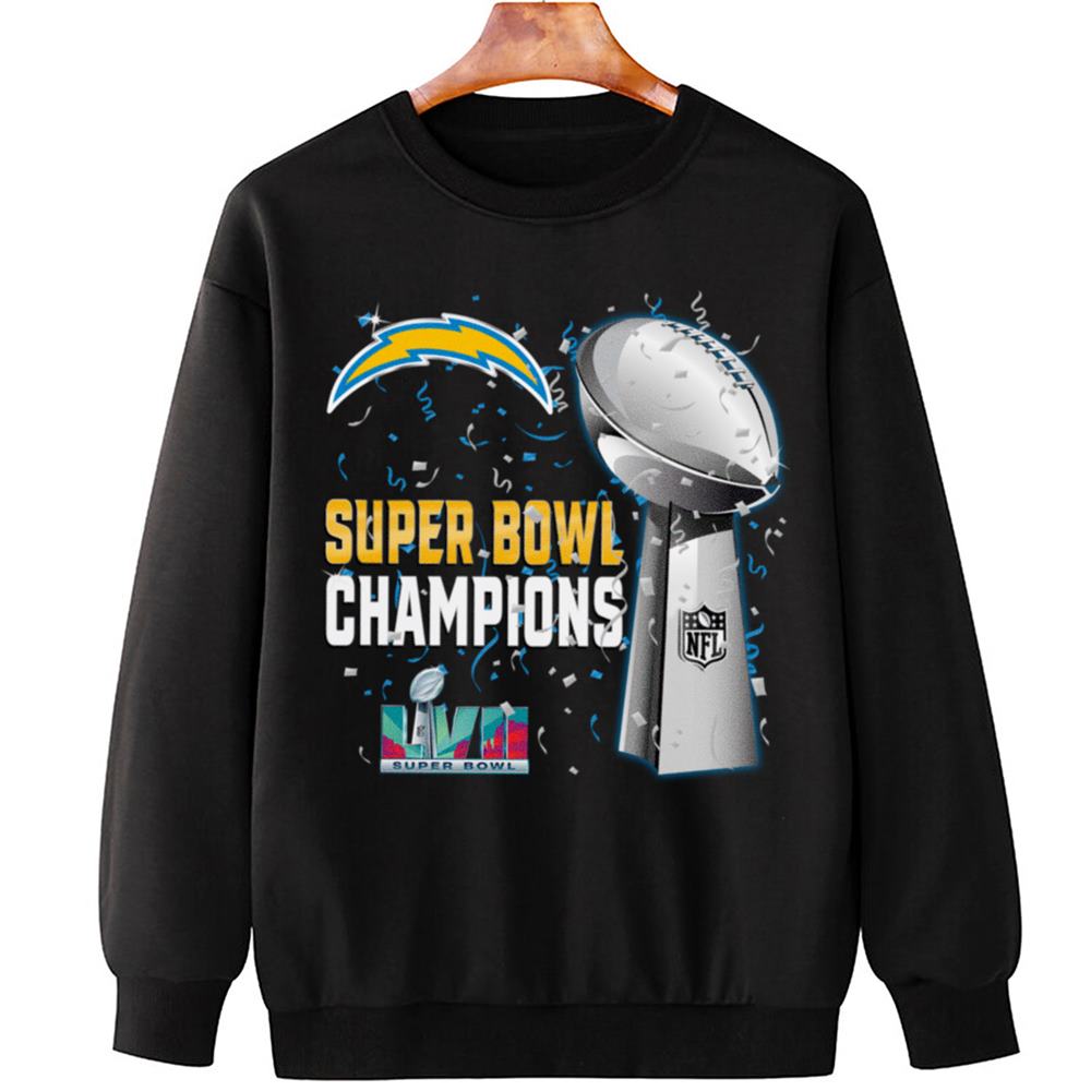 Los Angeles Chargers Super Bowl LVII 2023 Champions T-Shirt