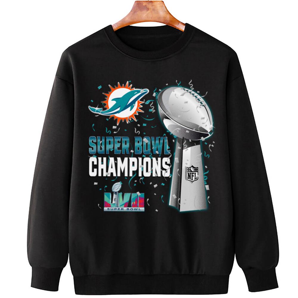 Miami Dolphins Super Bowl LVII 2023 Champions T-Shirt