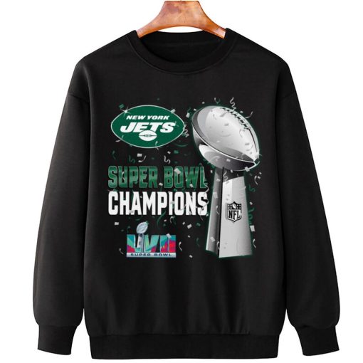 T Sweatshirt Hanging DSSB25 New York Jets Super Bowl LVII 2023 Champions T Shirt