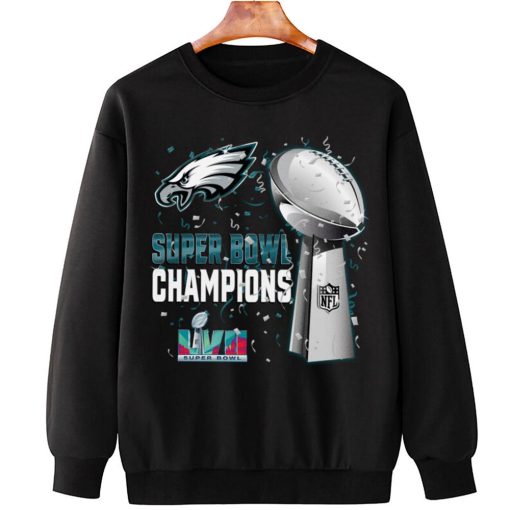 T Sweatshirt Hanging DSSB26 Philadelphia Eagles Super Bowl LVII 2023 Champions T Shirt