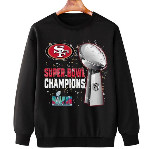 T Sweatshirt Hanging DSSB28 San Francisco 49ers Super Bowl LVII 2023 Champions T Shirt