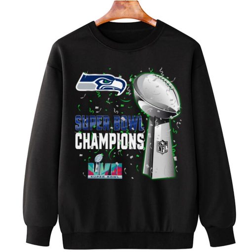 T Sweatshirt Hanging DSSB29 Seattle Seahawks Super Bowl LVII 2023 Champions T Shirt