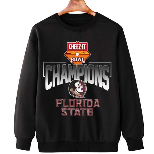 T Sweatshirt Hanging Florida State Seminoles Cheez It Bowl Champions T Shirt