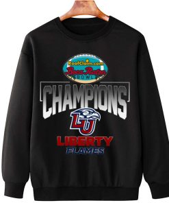T Sweatshirt Hanging Liberty Flames Boca Raton Bowl Champions T Shirt