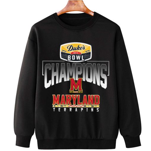 T Sweatshirt Hanging Maryland Terrapins Duke s Mayo Bowl Champions T Shirt