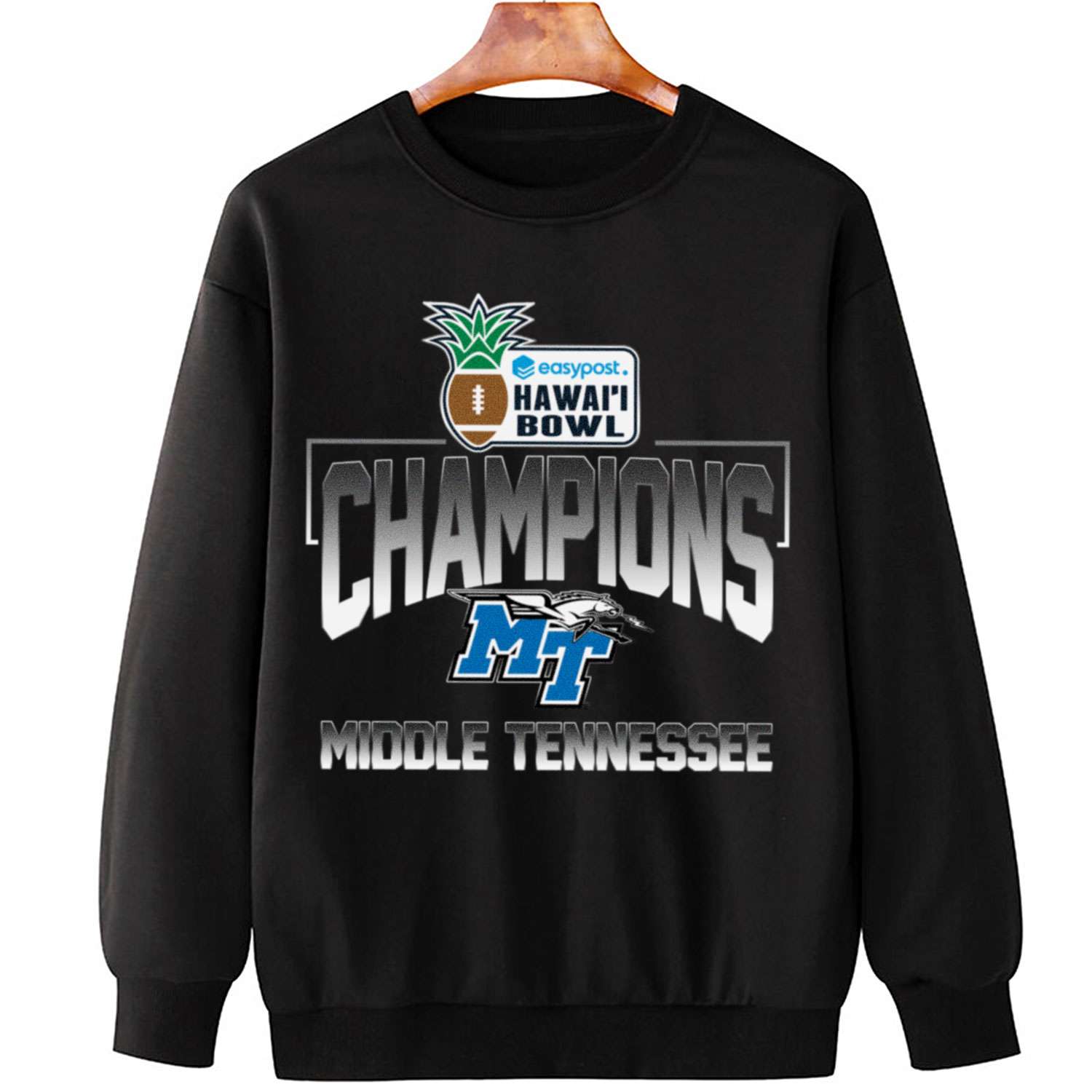 Middle Tennessee Hawaii bowl Champions T-Shirt