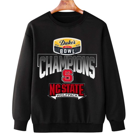 T Sweatshirt Hanging NC State Wolfpack Duke s Mayo Bowl Champions T Shirt