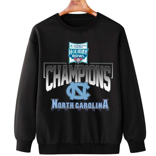 T Sweatshirt Hanging North Carolina Tar Heels Holiday Bowl Champions T Shirt