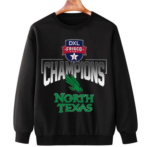 T Sweatshirt Hanging North Texas Mean Green Frisco Bowl Champions T Shirt