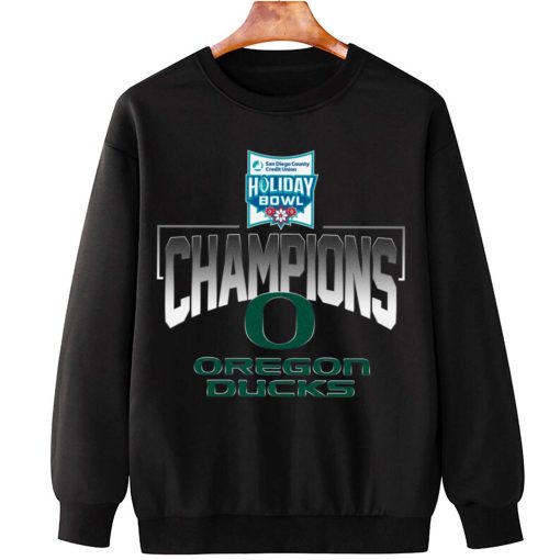 T Sweatshirt Hanging Oregon Ducks Holiday Bowl Champions T Shirt
