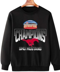 T Sweatshirt Hanging SMU Mustang New Mexico Bowl Champions T Shirt