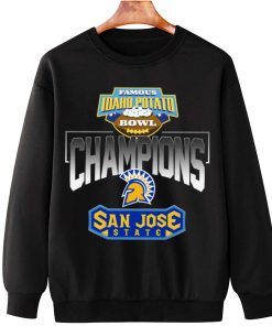 T Sweatshirt Hanging San Jose State Spartans Famous Idaho Potato Bowl Champions T Shirt
