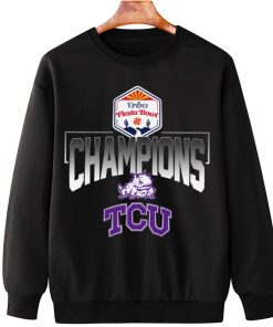 T Sweatshirt Hanging TCU Horned Frogs Fiesta Bowl Champions T Shirt
