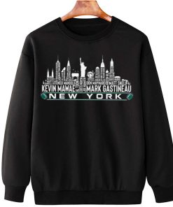 T Sweatshirt Hanging TSSK15 New York All Time Legends Football City Skyline T Shirt