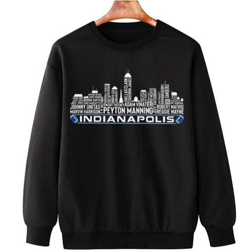 T Sweatshirt Hanging TSSK20 Dallas All Time Legends Football City Skyline T Shirt