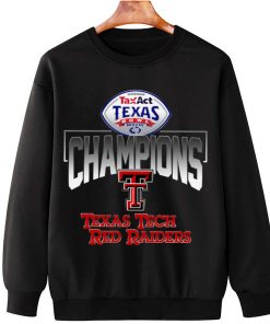 T Sweatshirt Hanging Texas Tech Red Raiders Taxact Texas Bowl Champions T Shirt